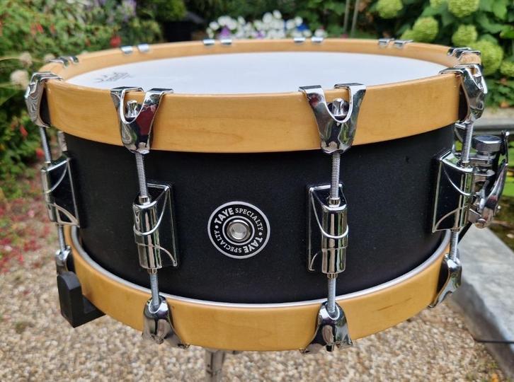 Taye TS1406N-6AL. 14" x 6" Aluminium/Maple, Muziek en Instrumenten, Drumstellen en Slagwerk, Zo goed als nieuw, Overige merken