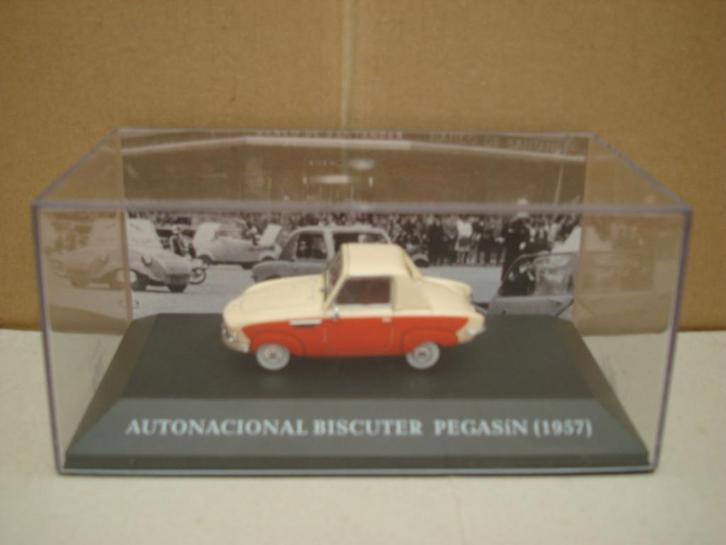 AUTONACIONAL BISCUTER PEGASIN UIT 1957,OP 1/43., Hobby en Vrije tijd, Modelauto's | 1:43, Nieuw, Auto, Overige merken, Ophalen of Verzenden