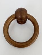 ️⭕️ ANTIQUE ⭕️BOUTON DE PORTE/anneau/heurtoir en laiton lour, Antiquités & Art, Enlèvement