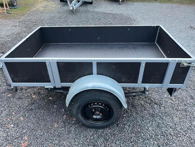 Aanhangwagen enkelas, Autos : Divers, Remorques, Comme neuf, Enlèvement