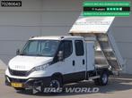 Iveco Daily 35C14 Kipper met Kist Dubbel Cabine Dubbellucht, Auto's, Bestelwagens en Lichte vracht, Stof, Gebruikt, Euro 6, Iveco