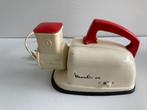 Moulinex : Vintage elektrisch kaasmachine ( rood ), Antiek en Kunst, Ophalen of Verzenden