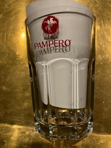 6 NIEUWE GLAZEN PAMPERO RUM CAIPERINHA MOJITO  beschikbaar voor biedingen