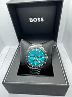 Montre Hugo Boss Verte, Bijoux, Sacs & Beauté, Montres | Hommes, Montre-bracelet, Autres marques, Enlèvement ou Envoi, Acier