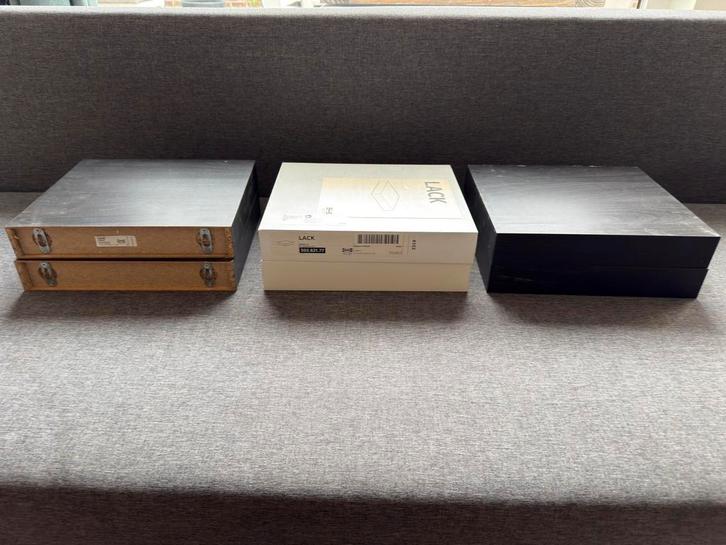 6 IKEA LACK wandplanken (30x26 cm) Nieuwprijs 42 euro, Huis en Inrichting, Kasten | Ladekasten, Zo goed als nieuw, Ophalen