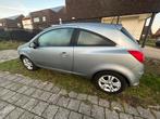 Opel Corsa 2011 – 40.000 km – Benzine – Zilver, Auto's, Zwart, Particulier, Corsa, 3 deurs