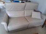 Lederen 2,5 Zetel met 1x electrische relaxfunctie, Huis en Inrichting, Zetels | Zetels, Ophalen, Gebruikt, 100 tot 125 cm, 150 tot 200 cm