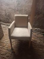 Klassieke beige houten zetel, Autres couleurs, Enlèvement, Utilisé, Tijdloos