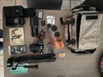 Canon AE-1 Speedlite 199A met draagtas en statief, Ophalen, Gebruikt, Canon