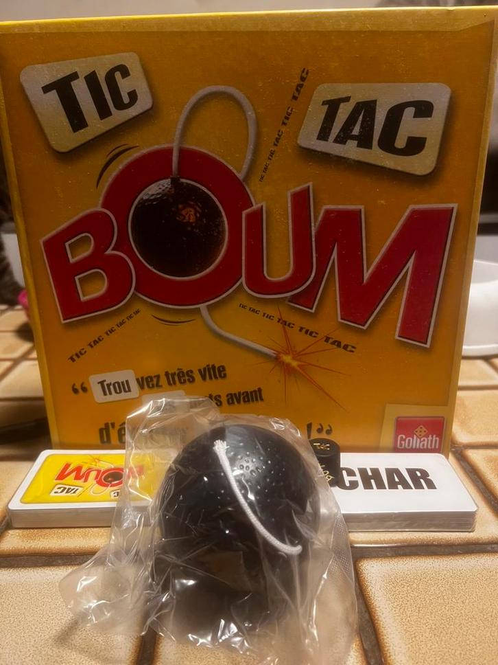 Toc tac boum, Hobby en Vrije tijd, Gezelschapsspellen | Overige, Zo goed als nieuw, Ophalen of Verzenden