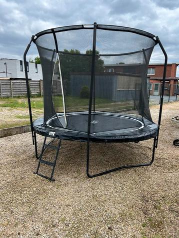 Trampoline salta black edition 251cm, Kinderen en Baby's, Speelgoed | Buiten | Trampolines, Ophalen, Gebruikt