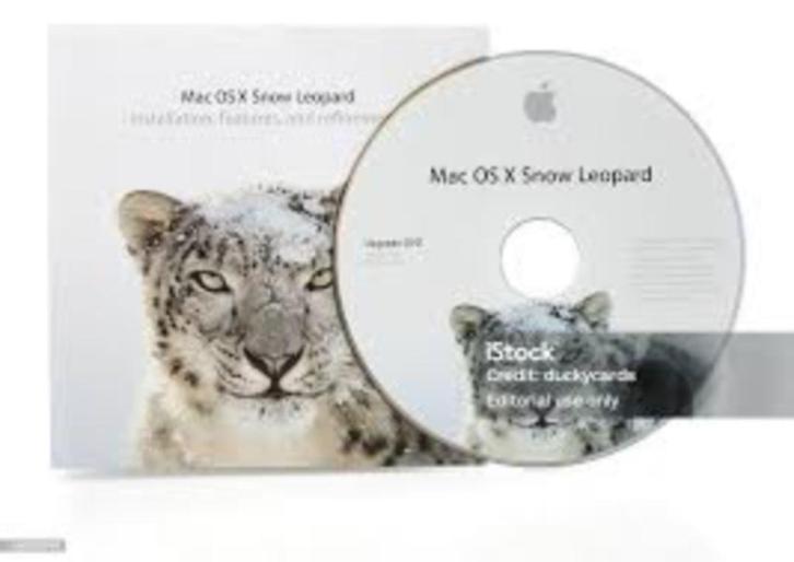 Apple Software iMac Snow Leopard, Informatique & Logiciels, Systèmes d'exploitation, Comme neuf, MacOS, Enlèvement ou Envoi