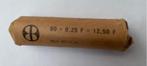 Munten rol van 50 x 25 ct België 1964-1975, Ophalen of Verzenden, Overig, Setje