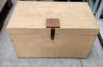 Mallette de rangement valise coffre en bois vintage beige ja, Maison & Meubles, Accessoires pour la Maison | Coffres, Comme neuf