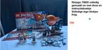 Lego ninjago 18 dozen ,2 losse met doos en instructieboekje, Ophalen, Zo goed als nieuw, Complete set, Lego