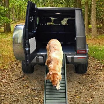 Loopplank Hond Auto Inklapbaar Antislip 155 x 40 Tot 90KG Gr beschikbaar voor biedingen