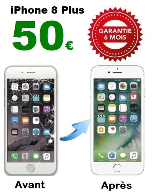 Réparation écran iPhone 8 Plus pas cher à Bruxelles Garantie, Telecommunicatie, Mobiele telefoons | Toebehoren en Onderdelen, Apple iPhone
