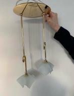 Koperen plafond- hanglamp, Comme neuf, Autres matériaux, Moins de 50 cm, Enlèvement ou Envoi