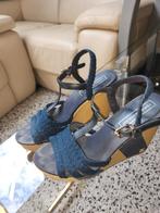 Tommy Hilfiger Keil Sandalen Gelb Blau Rot, Vêtements | Femmes, Chaussures basses, Comme neuf, Tommy Hilfiger, Bleu