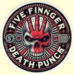 Five Finger Death Punch sticker #2, Verzenden, Nieuw