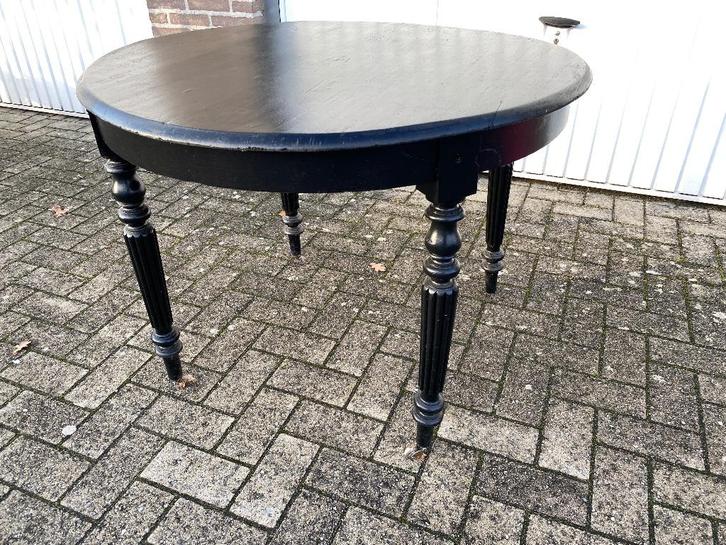 Antieke ronde houten tafel, Antiek en Kunst, Antiek | Meubels | Tafels, Ophalen