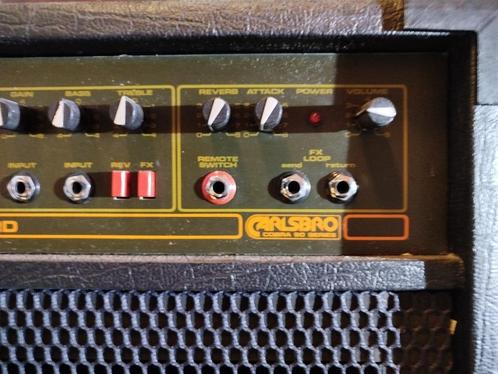 Retro versterker 90 Watt voor band, solo., Muziek en Instrumenten, Versterkers | Bas en Gitaar, Gebruikt, 50 tot 100 watt, Ophalen of Verzenden