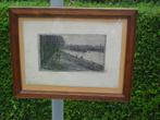 GESIGNEERD FRANÇOIS MARECHAL COROMEUSE 1894 V-FOTO'S, Antiek en Kunst, Kunst | Etsen en Gravures, Ophalen of Verzenden