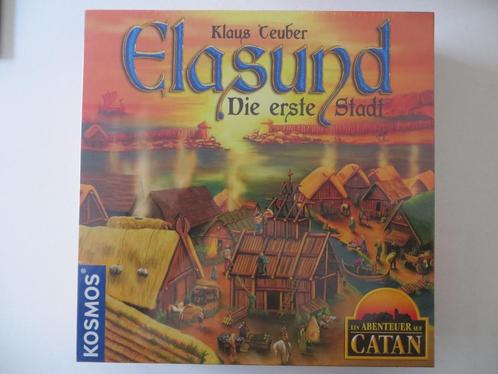 Elasund Die Erste Stadt (Catan) - Kosmos, Hobby en Vrije tijd, Gezelschapsspellen | Bordspellen, Nieuw, Een of twee spelers, Drie of vier spelers
