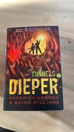 Roderick Gordon - “Tunnels” reeks deel 2 : Dieper, Boeken, Roderick Gordon; Brian Williams, Ophalen of Verzenden, Zo goed als nieuw