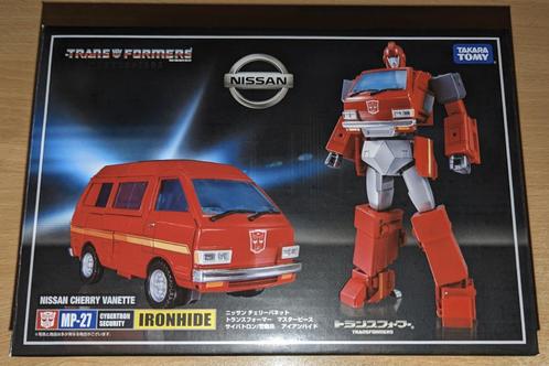 TakaraTomy Transformers G1 Masterpiece MP-27 Ironhide +addon, Collections, Transformers, Comme neuf, G1, Envoi