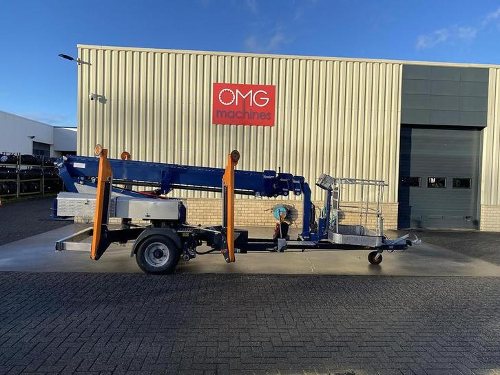 2019 Omme 1650EB, Aanhanger hoogwerker, 16,5 meter, Articles professionnels, Machines & Construction | Ascenseurs, Échafaudages & Échelles