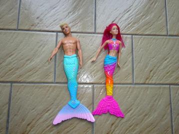 Barbie et Ken Mermaid Mattel