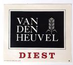 Etiket 3/4 de fles "Van Den Heuvel" Diest, Collections, Marques de bière, Utilisé, Enlèvement ou Envoi