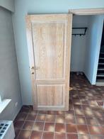 Massieve eiken deuren, Ophalen, Gebruikt, 80 tot 100 cm, Binnendeur