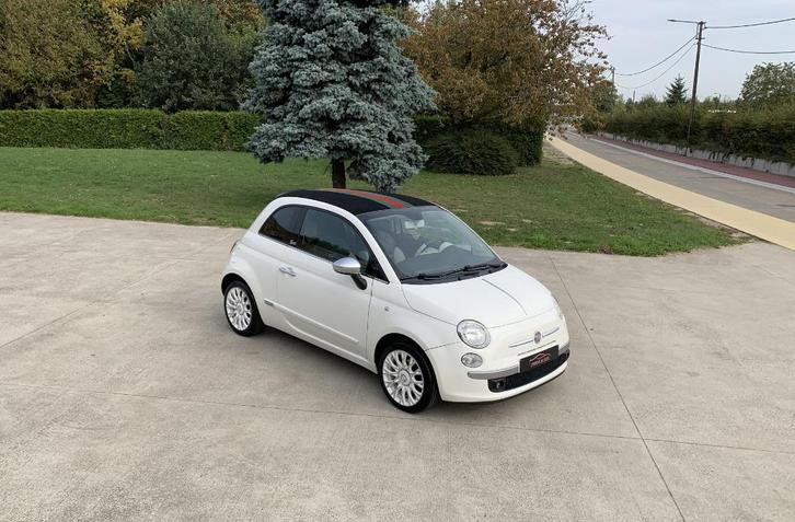 Fiat 500c 0.9i Benzine ** Gucci Edition - Cabrio ** GAR 12M, Auto's, Fiat, Bedrijf, Te koop, 500C, ABS, Airbags, Airconditioning