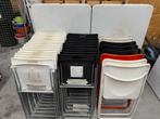 Ikea ploibare stoelen wit & zwart + tafel, Huis en Inrichting, Stoelen, Ophalen, Zo goed als nieuw, Wit