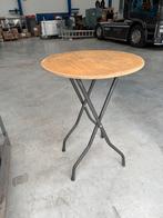 Vijf statafels met kar op wielen, Ophalen, Gebruikt