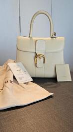 handtas Delvaux Brillant MM Jumping Ivoor, Handtassen en Accessoires, Tassen | Damestassen, Ophalen, Zo goed als nieuw, Handtas