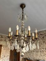 Klassieke kroonluchter in Frans of Belgische stijl, Huis en Inrichting, Ophalen, Gebruikt, Glas, Franse of Belgische stijl