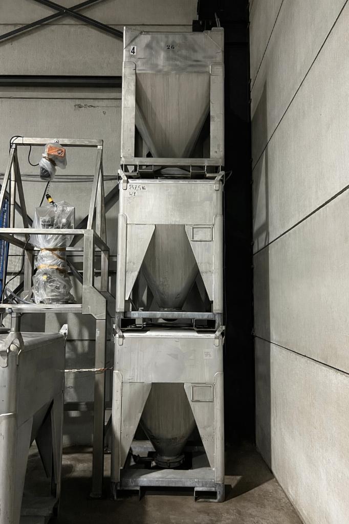 Inox Container 3 STUKS, Diversen, Levensmiddelen, Ophalen