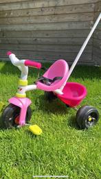 Smoby Driewieler met duwstang, Fietsen en Brommers, Fietsen | Driewielers, Ophalen, Zo goed als nieuw, Smoby, Duwstang