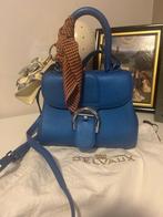 Prachtig Delvaux briljant mini speciaal kleur , spiegeltje, Ophalen of Verzenden, Zo goed als nieuw, Blauw, Handtas