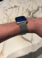 Apple Milanese bandje, Handtassen en Accessoires, Smartwatches, Nieuw, Apple Watch, IOS, Zilver