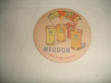Oud bierviltje van Meudon beschikbaar voor biedingen