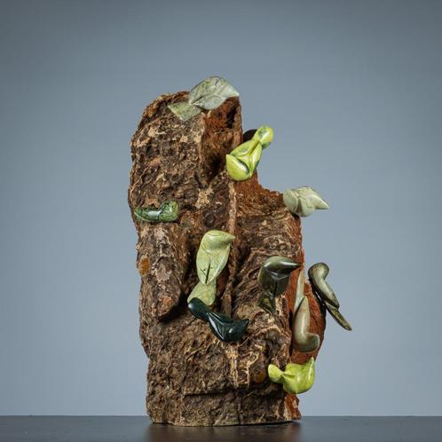 Birds tree, Antiek en Kunst, Kunst | Beelden en Houtsnijwerken, Ophalen of Verzenden