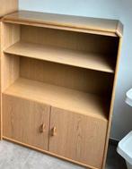 Bibliothèque avec 2 étagères et armoire à portes, Enlèvement, Comme neuf, Avec porte(s)