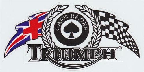 Triumph Ace Cafe Racer sticker #3, Motos, Accessoires | Autocollants, Envoi