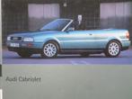 Audi Cabrio 1995 brochure - FRANS, Boeken, Auto's | Folders en Tijdschriften, Audi, Ophalen of Verzenden