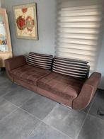 Canapé 3a4 places + poufs, Huis en Inrichting, Zetels | Zetels, 150 tot 200 cm, 75 tot 100 cm, Ophalen of Verzenden, Zo goed als nieuw