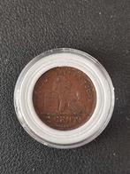 Munt België - 2 cent 1905 (mooi), Ophalen of Verzenden, Overig, Losse munt
